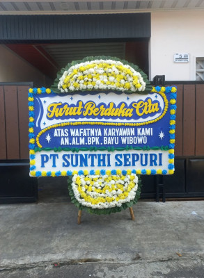 Papan Bunga Duka di Sawahlunto